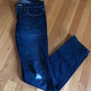 Hollister Dark Wash Ripped Jeans